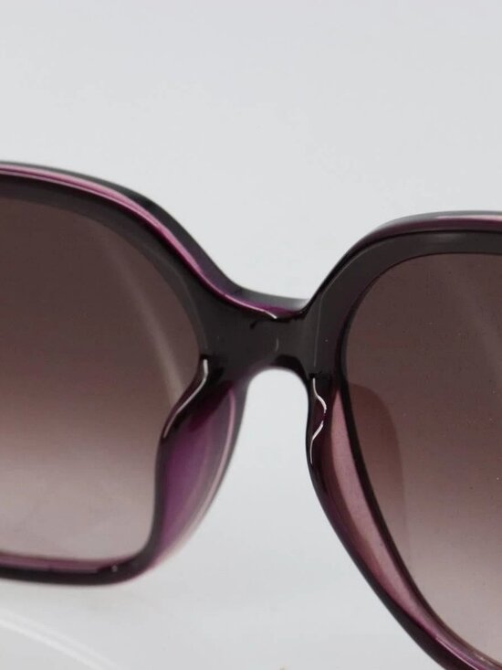 Salvatore Ferragamo Gancini Sunglasses plastic Purple Auth 180951M main image 8